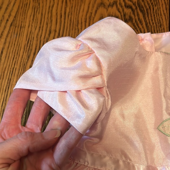 Worn once George pink embroidered flower dress - Picture 7 of 16